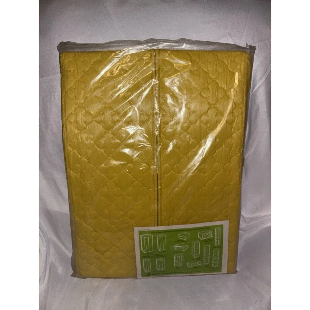 1969 Sealed Clopay Corporation 8 Suit Bag Closet Accessory Storage